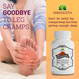 Quinine 160 Capsules - Cinchona Officinalis Bark Herbal Supplement for Leg Cramping Relief, Cramp Defense
